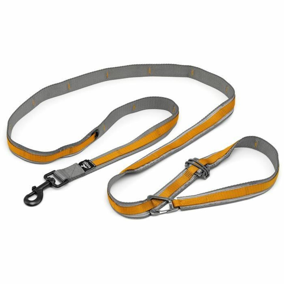 6 in 1  – KURGO Quantum Leine in Orange (Nylon, 120–180 cm)-0