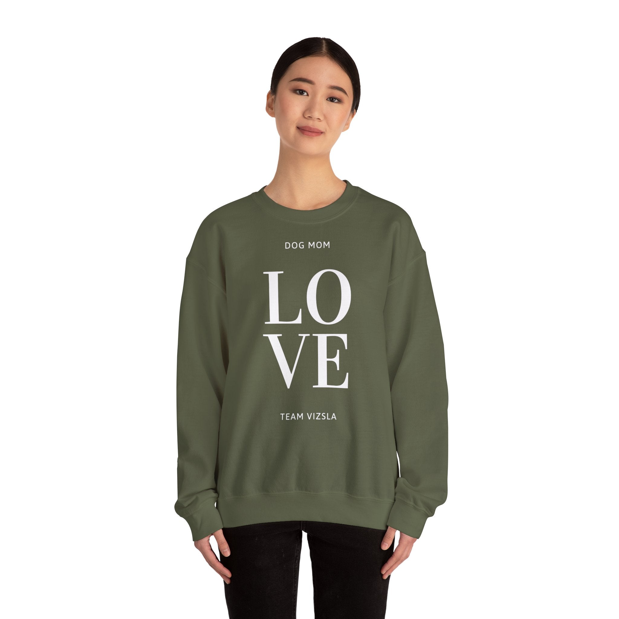 LOVE Sweatshirt – Team Vizsla Pullover für Vizslaliebhaber