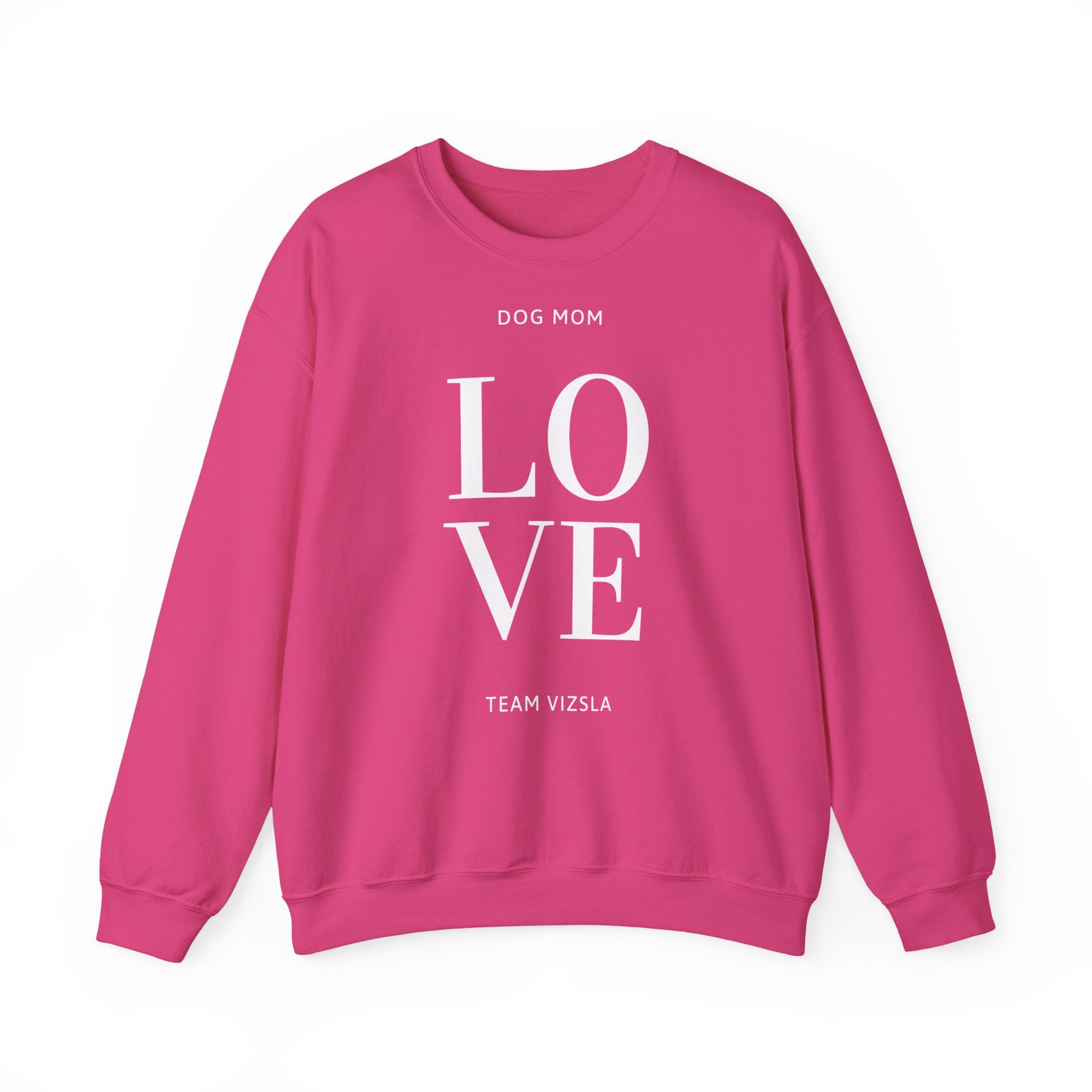 LOVE Sweatshirt – Team Vizsla Pullover für Vizslaliebhaber