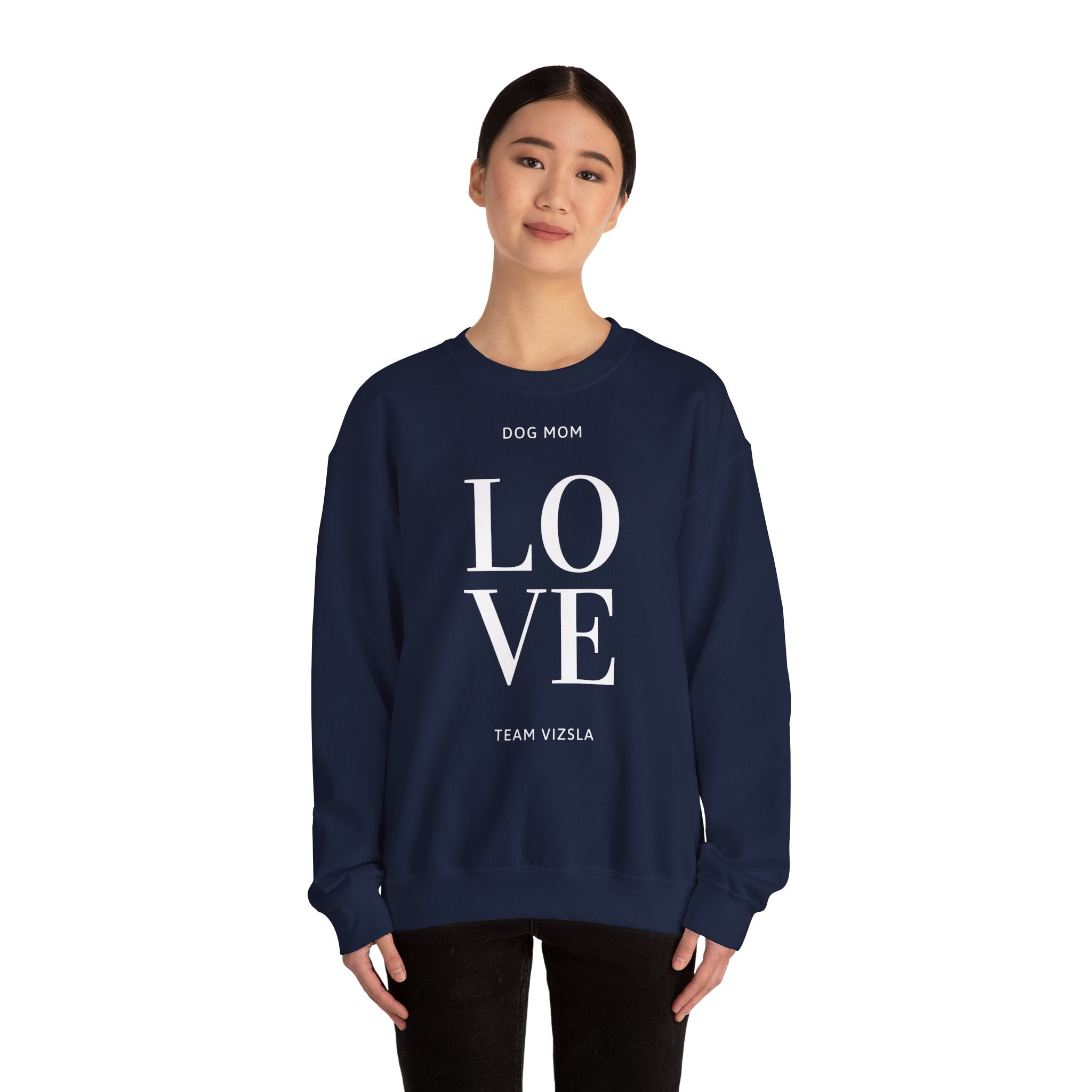 LOVE Sweatshirt – Team Vizsla Pullover für Vizslaliebhaber