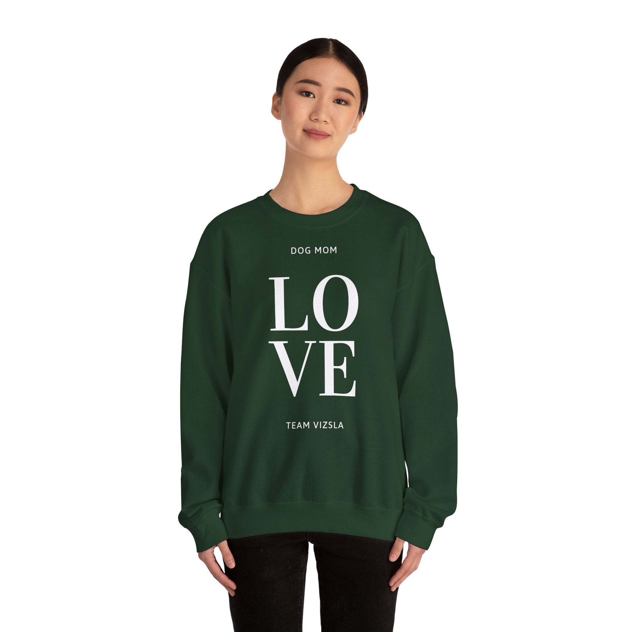 LOVE Sweatshirt – Team Vizsla Pullover für Vizslaliebhaber