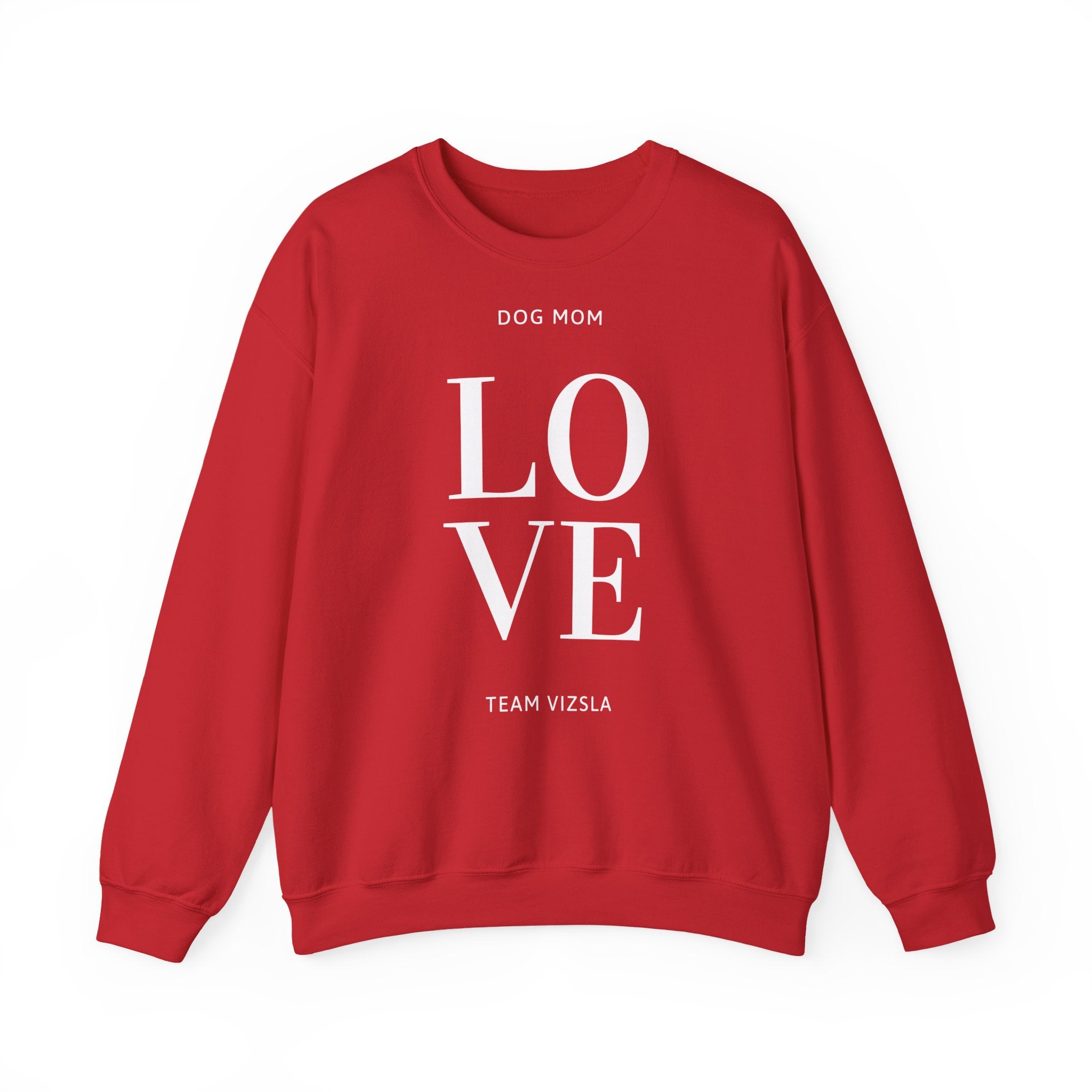 LOVE Sweatshirt – Team Vizsla Pullover für Vizslaliebhaber
