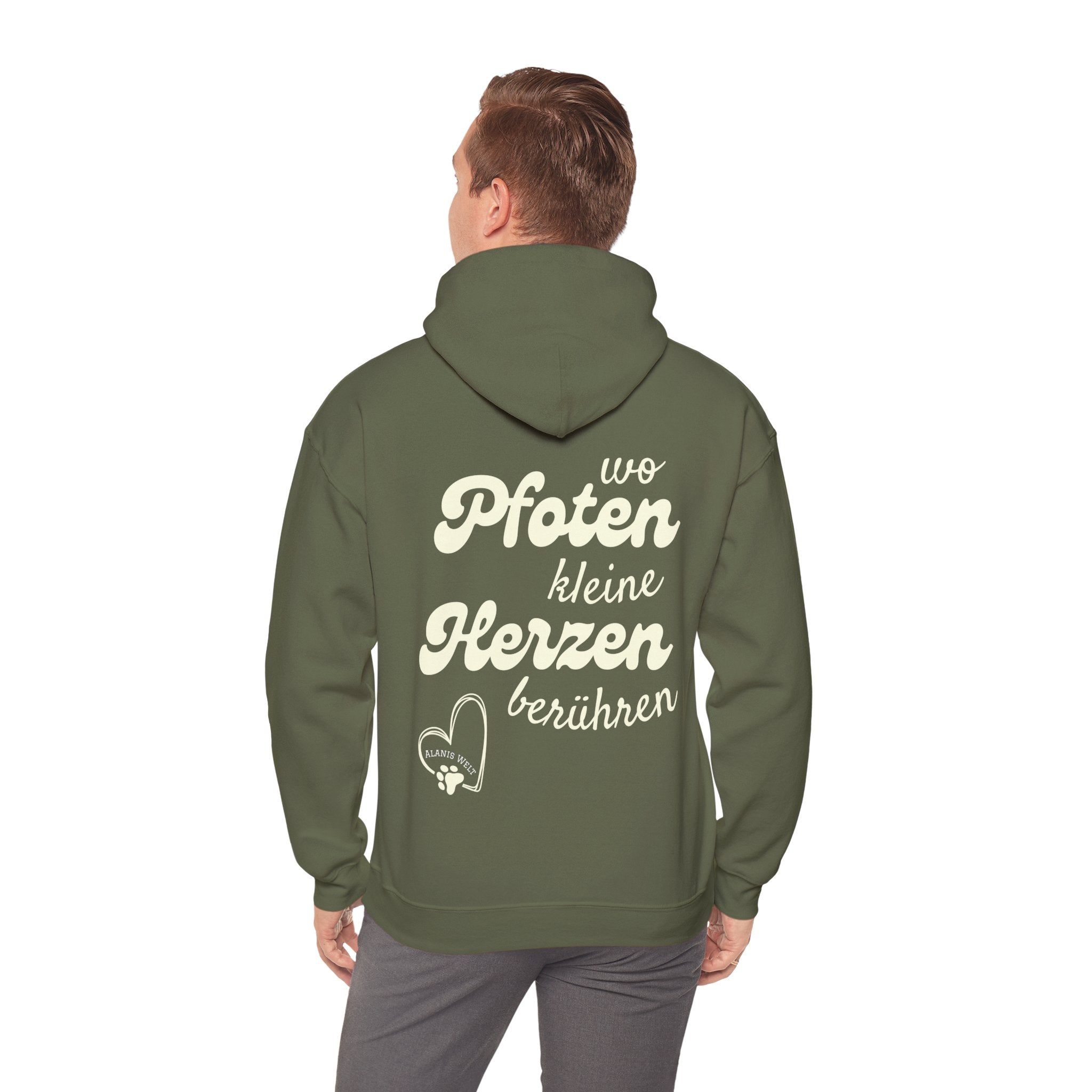 Wo Pfoten kleine Herzen berühren