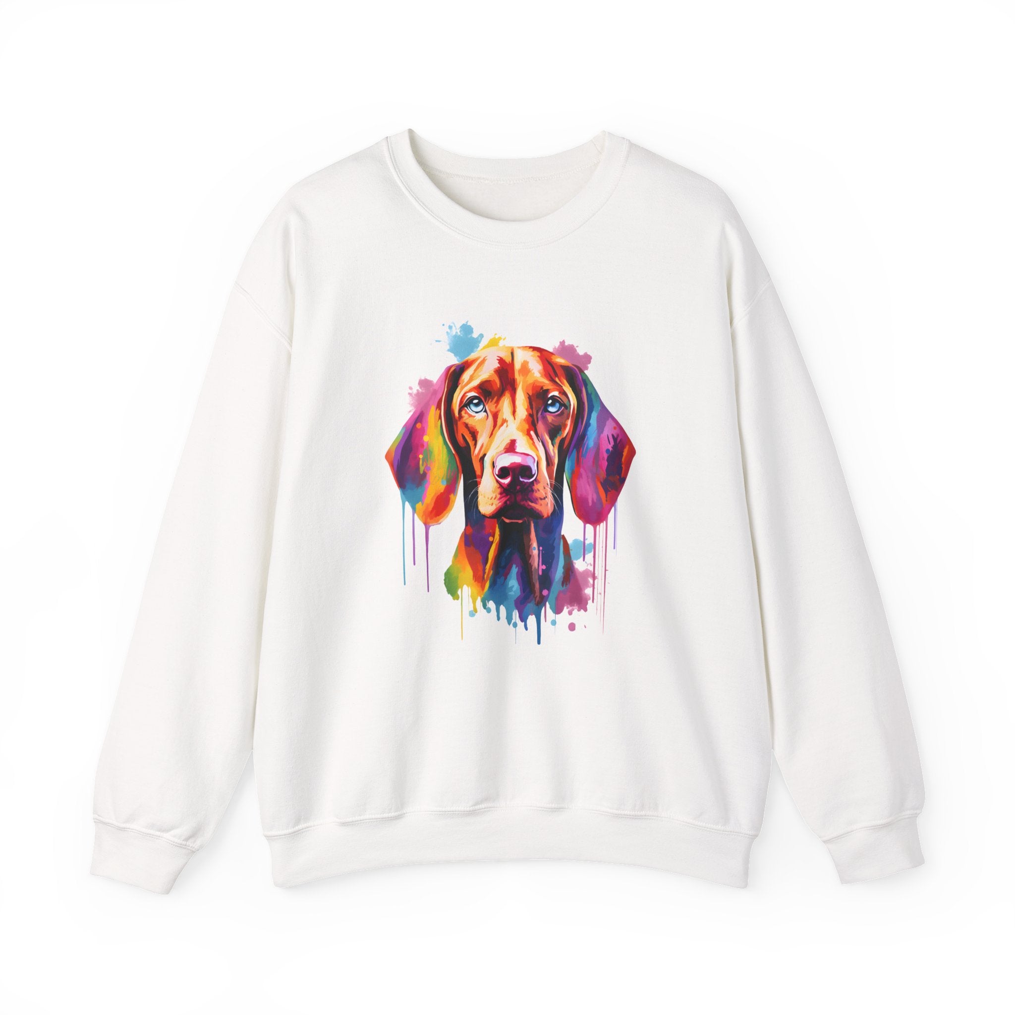 Colorful Vizsla Sweatshirt