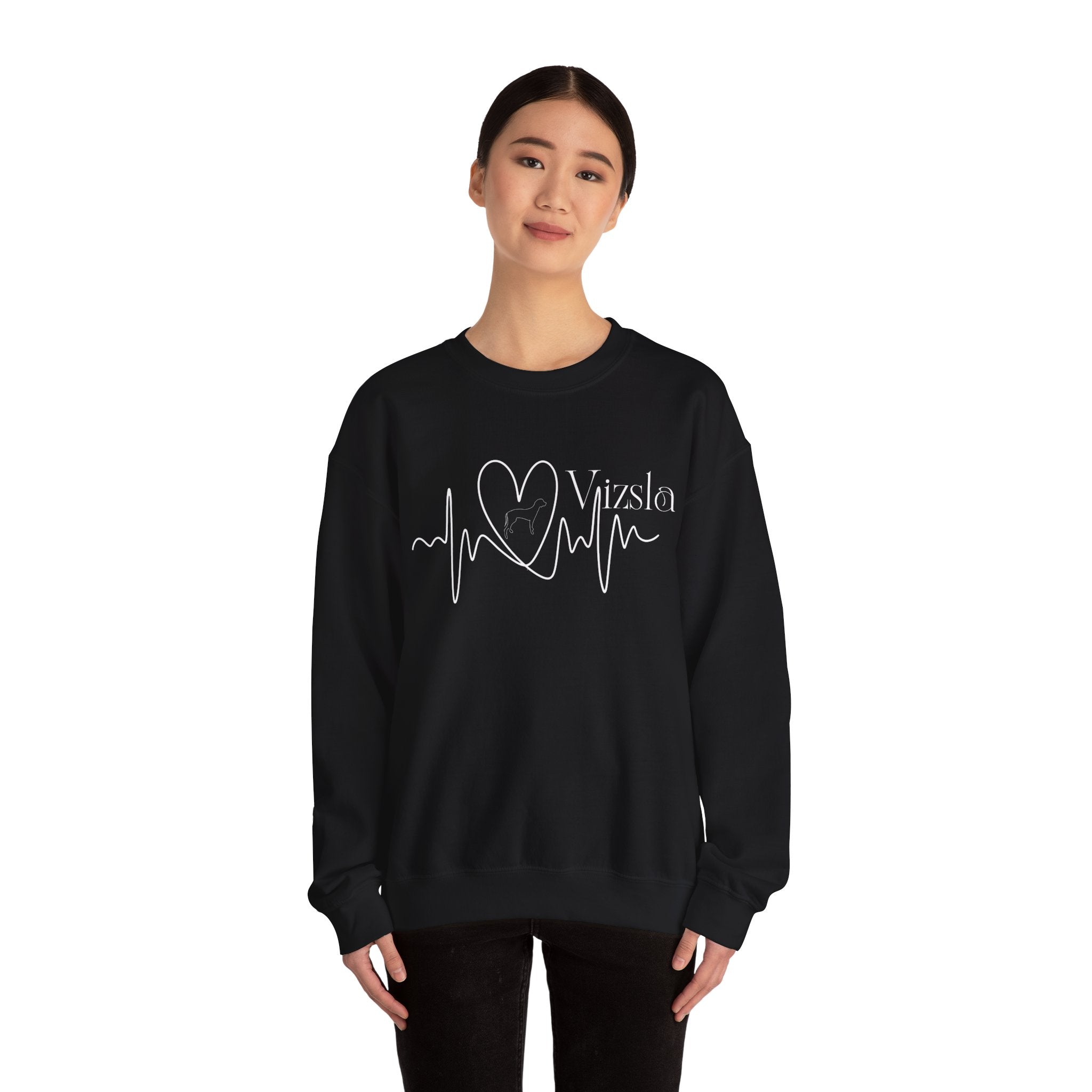 Vizsla Herzschlag Sweatshirt