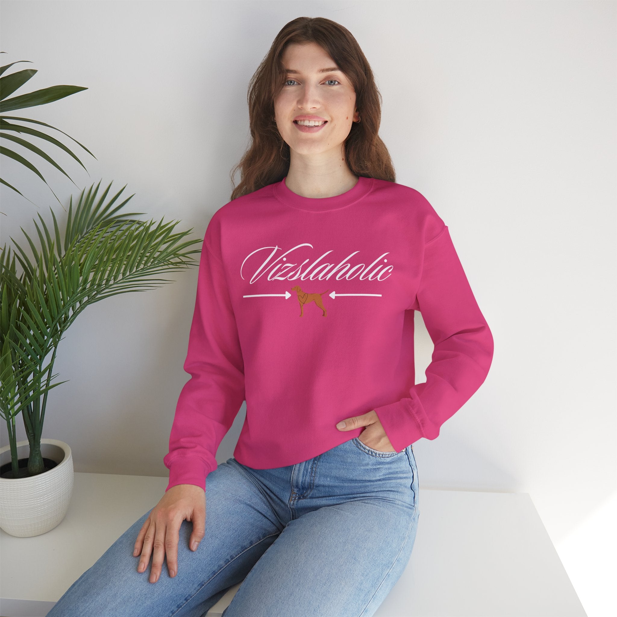 Sweatshirt Vizslaholic