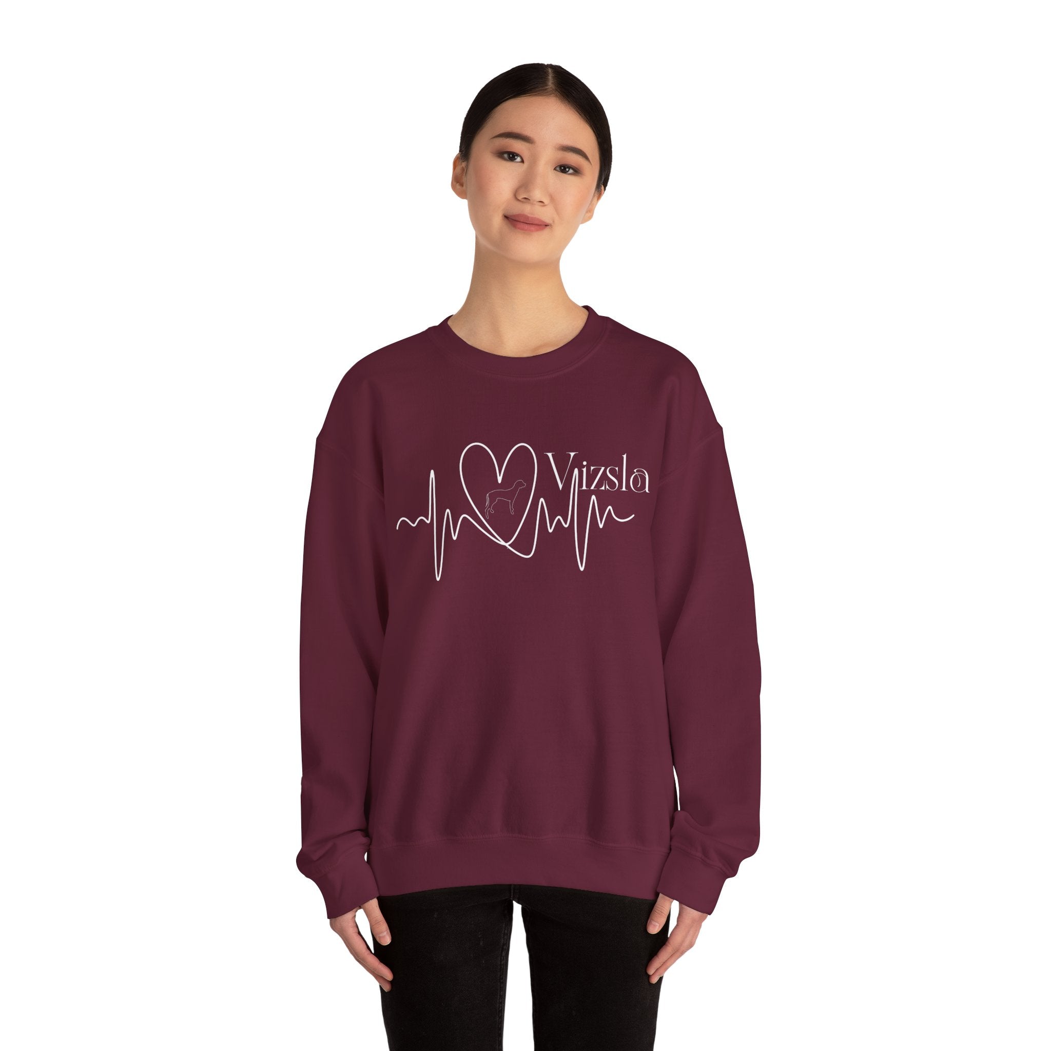 Vizsla Herzschlag Sweatshirt
