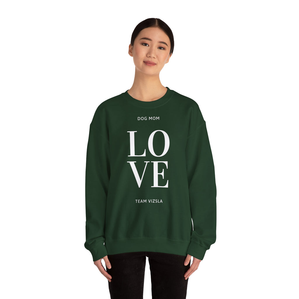 LOVE Sweatshirt – Team Vizsla Pullover für Vizslaliebhaber