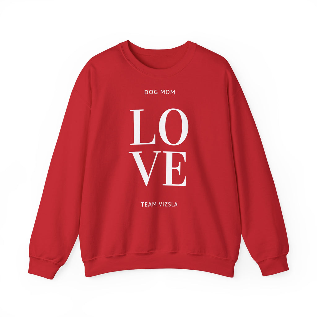LOVE Sweatshirt – Team Vizsla Pullover für Vizslaliebhaber