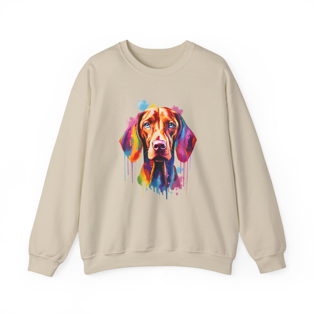 Colorful Vizsla Sweatshirt