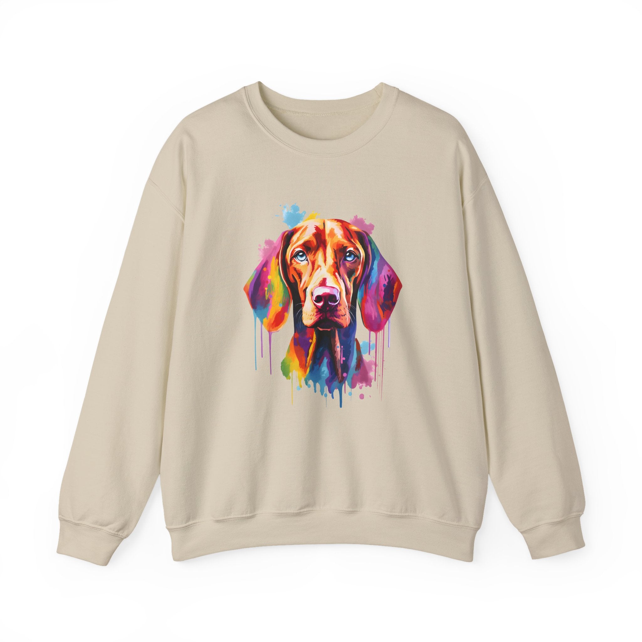 Colorful Vizsla Sweatshirt