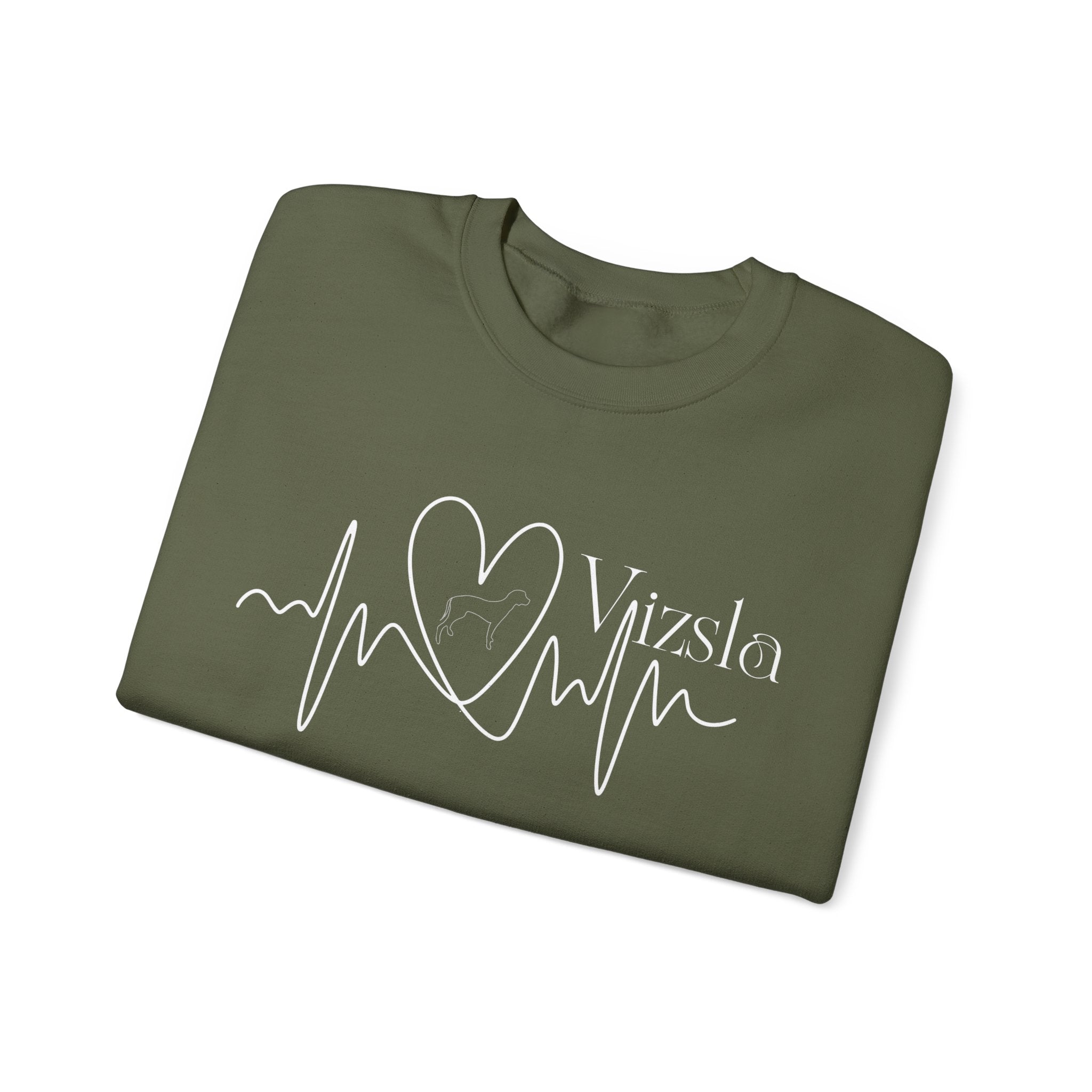 Vizsla Herzschlag Sweatshirt